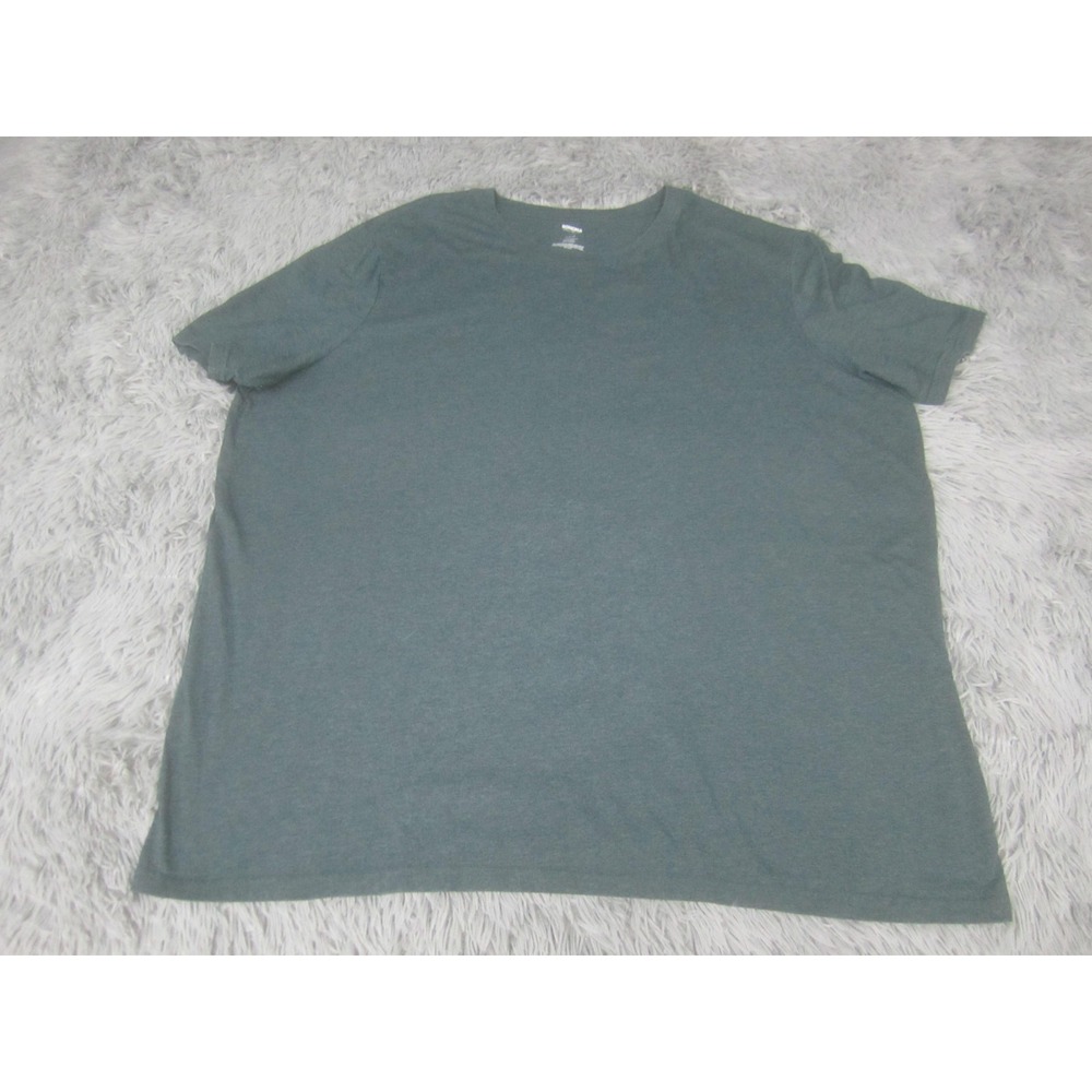 Sonoma Goods For Life Shirt Mens 3XB Green Solid Crewneck Tee Big & Tall